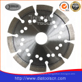 Saw blade: 125mm laser welded saw blade for concrete